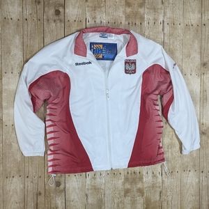 Polish Olympic Team 2000 Reebok Zip Up Jacket